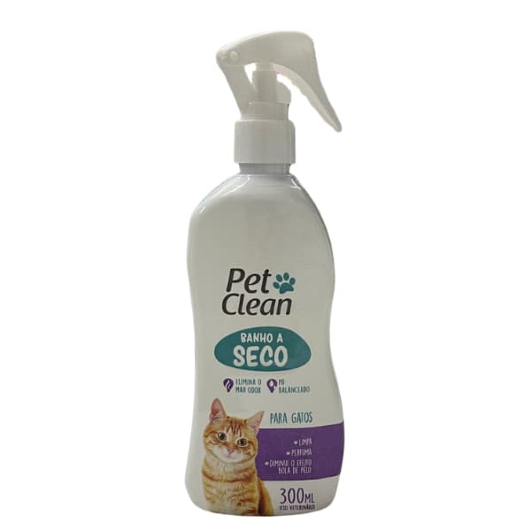 Banho a Seco Anti Odor Para Gatos Pet Clean