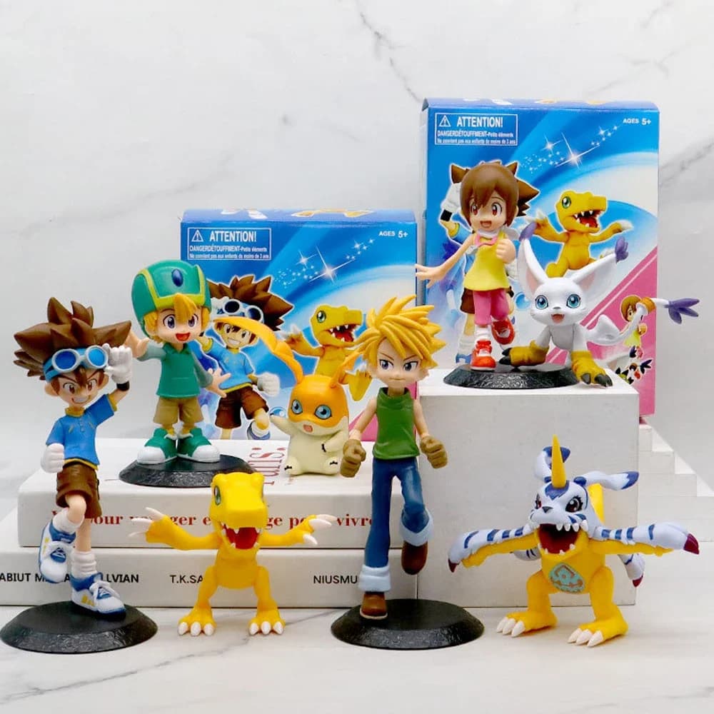 Digimon Colecionaveis Bonecos Action Figures Coleção Enfeite Decoração Gamer