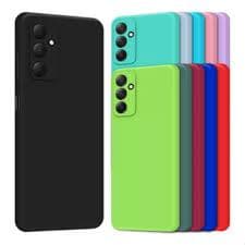 Kit 2X1 Samsung Galaxy M23 - Capa Silicone Aveludada Colorida + Película Frontal em Ceramica 9D
