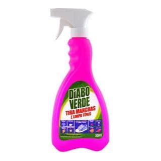 Multiuso Tira Manchas E Limpa Tênis Diabo Verde Gatilho 500ml