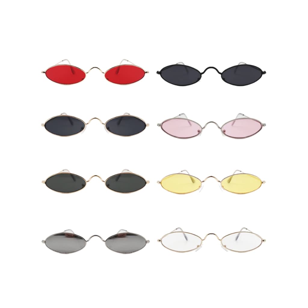 Óculos Oval Hype Trap Design Moderno e Estiloso retro Look Fashion