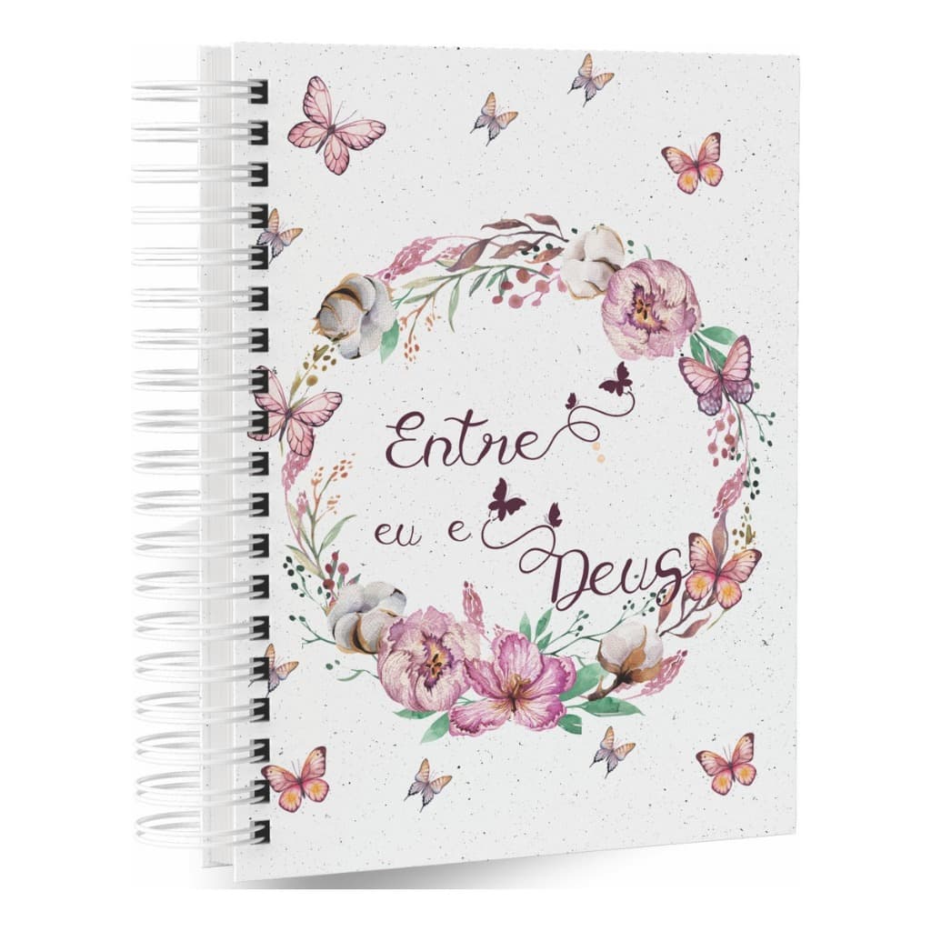 Caderno Devocional Feminino Cristão | Diário de Estudo Bíblico | 244 Páginas | Capa Dura e Wire-O
