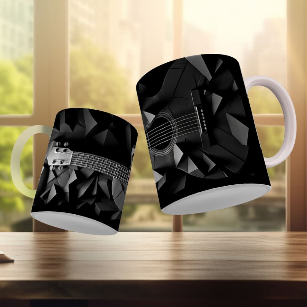 Caneca personalizada músico instrumental Bateria/Teclado/Piano/Violao