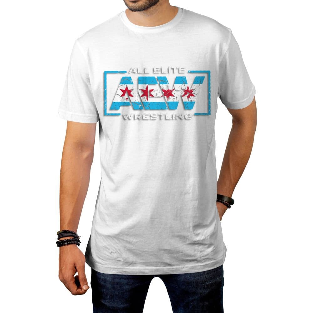 Camiseta Unissex AEW All Elite Wrestling Adulto Infantil