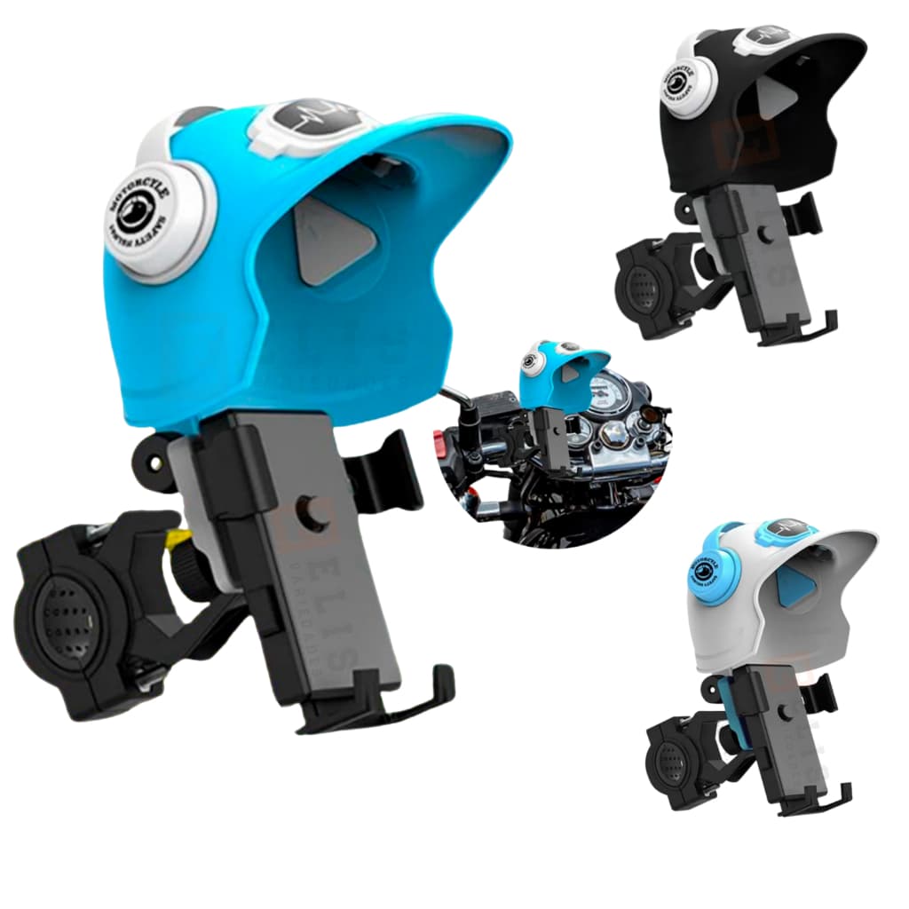 suporte celular GPS Moto bike anti reflexo capacete motoboy protege o celular do sol