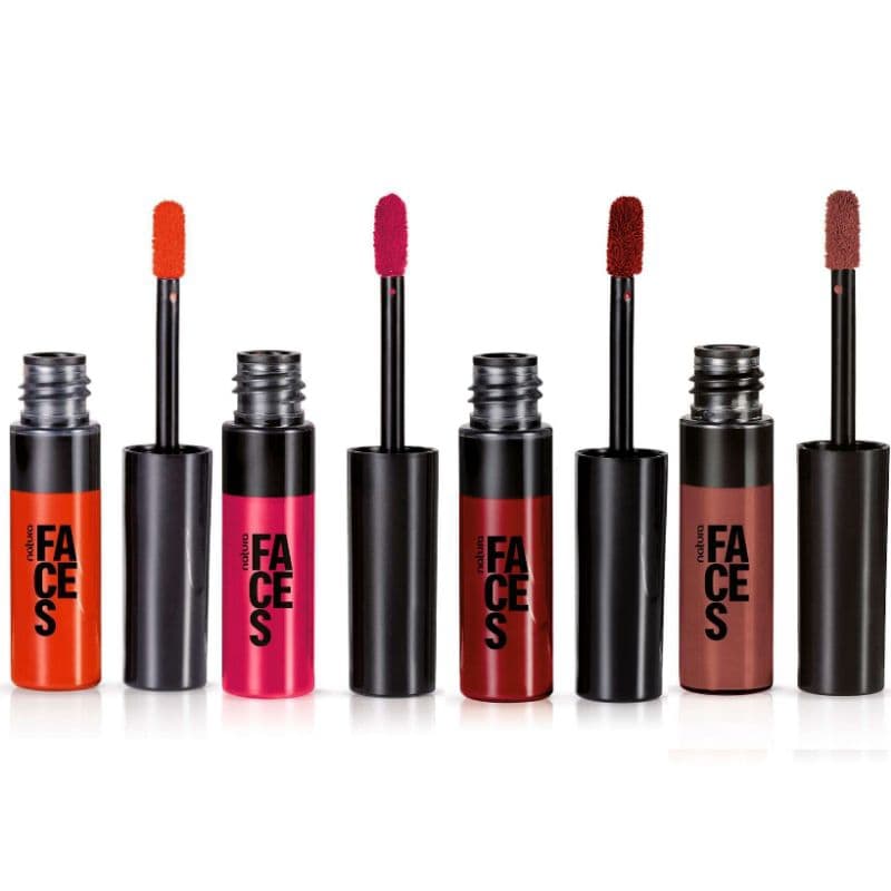 Batom Matte Longa Duração 12 horas Natura Faces 5,5 ml