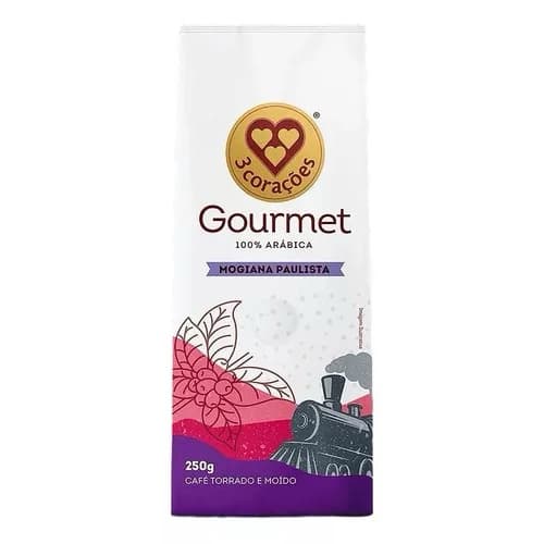 3 Corações Café Moído Gourmet Mogiana Paulista 250G