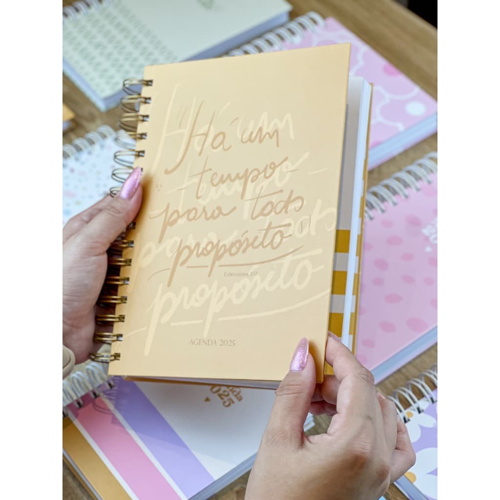 Agenda Permanente Feminina Personalizada | Planner Diário | Planejamento financeiro