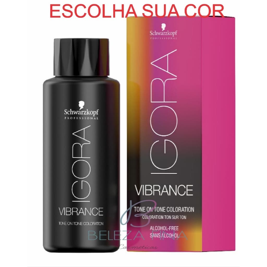 Tonalizante Liquido Igora Vibrance Schwarzkopf Professional 60g - Escolha sua cor