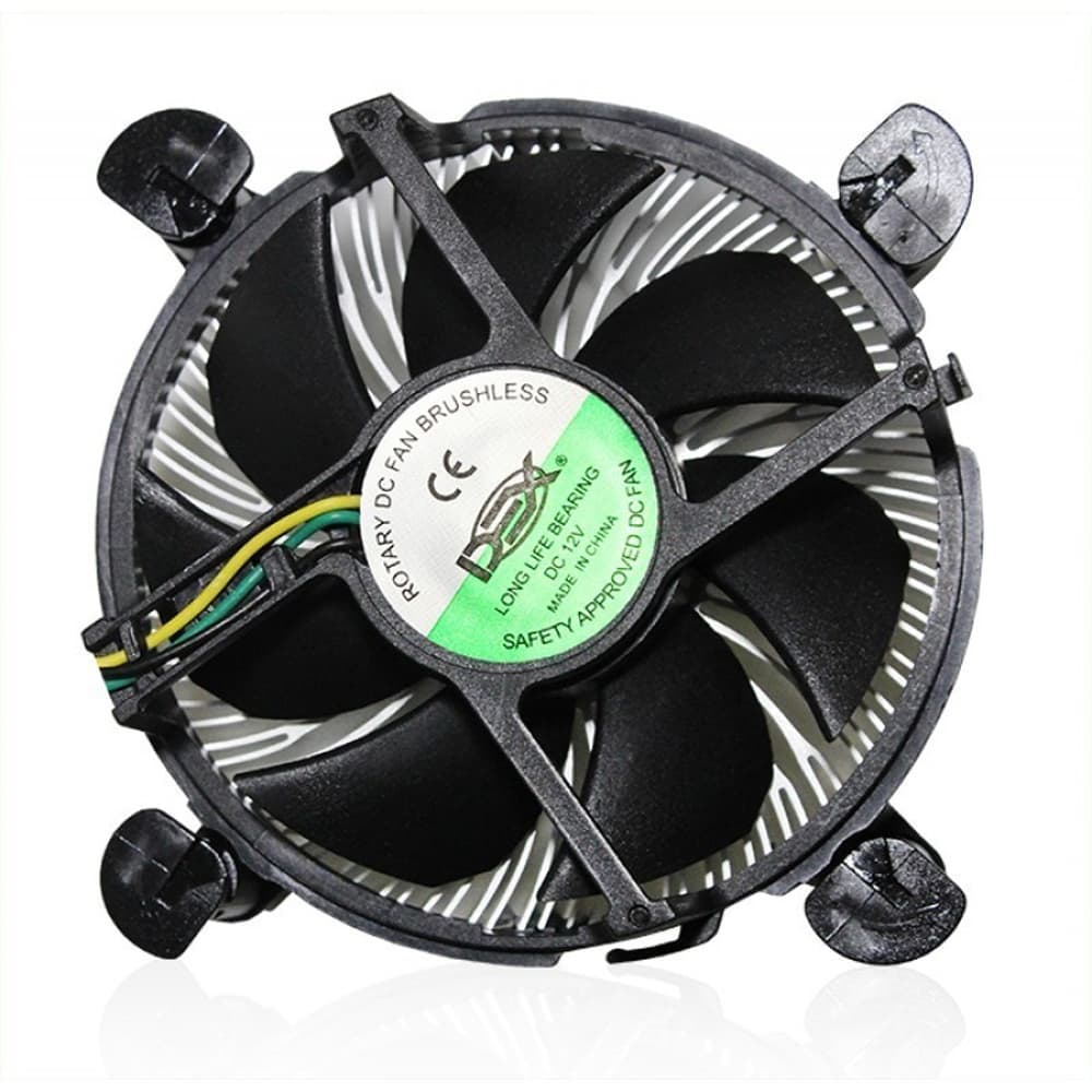 Cooler Processador Core i3 i5 i7 Dissipador Intel Socket 1155 1150 1151 CPU PC Desktop 3 Pinos