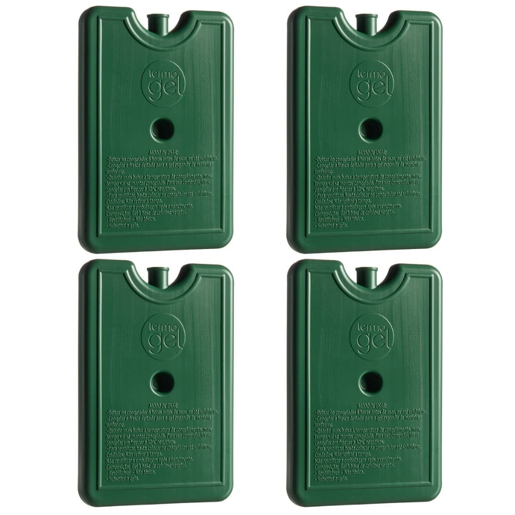 Gelo Reutilizável Artificial Rígido Termogel 750ml 10 Peças