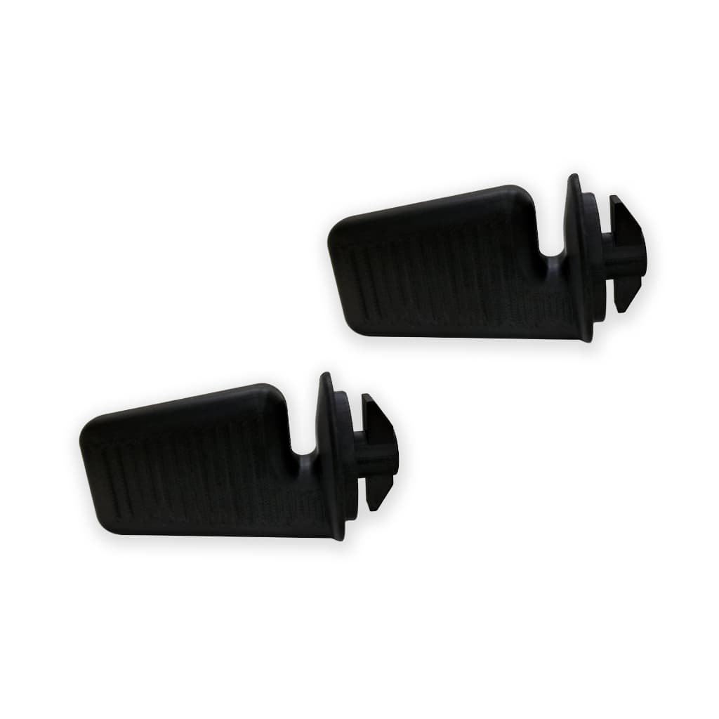Kit Com 2 Suportes Para Tampão Porta Malas Jeep Compass