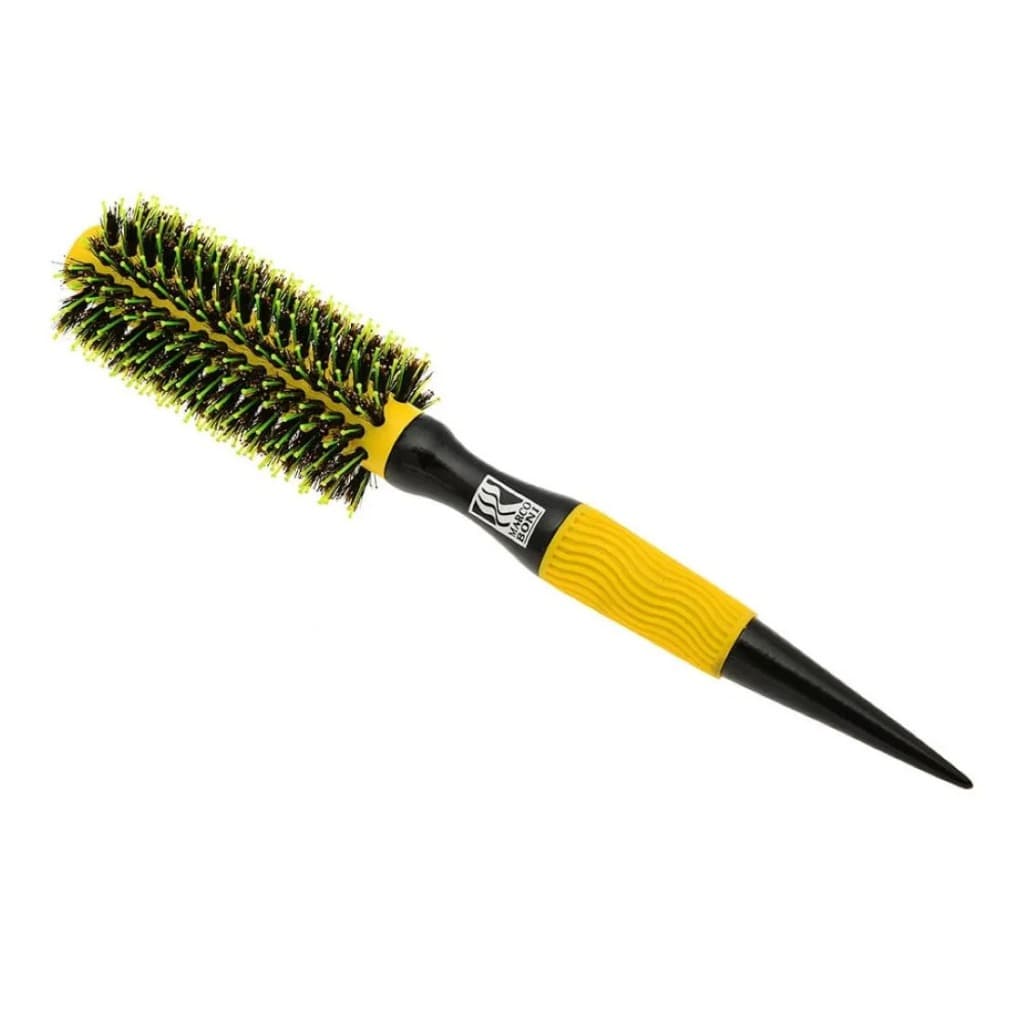 Escova de Cabelo Marco Boni Amarela 47mm Profissional Yellow Basic Thermal Ceramic