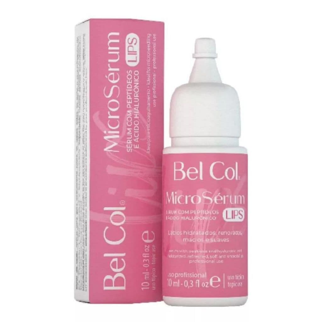 Sérum Para Microagulhamento Labial Microserum 10ml Bel Col