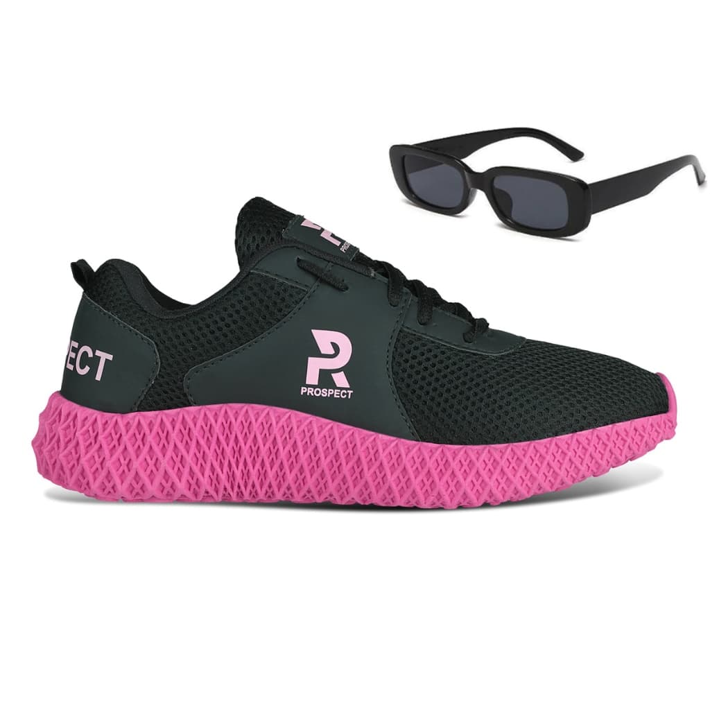 Tênis Feminino Prospect Fly Caminhada Academia Corrida Esporte Leve + Óculos LojaVulcano