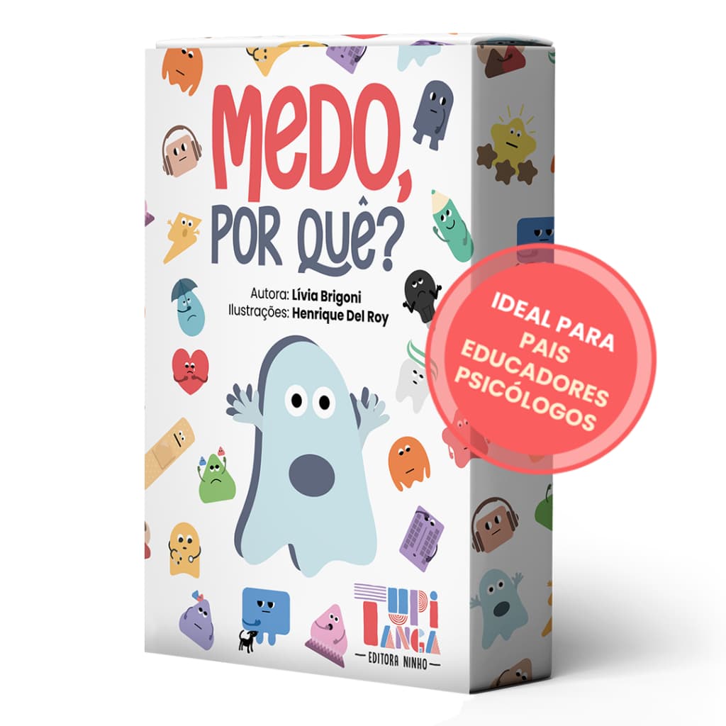 Jogo Cartas Medo Infantil Emoções Educativo Psicologia Recurso Pedagógico Escola Terapia Socioemocional