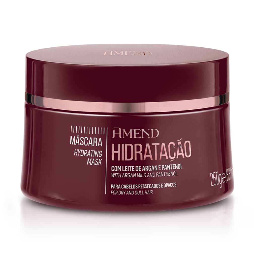 Amend Mascara hidratacao  mascaras essenciais 250g