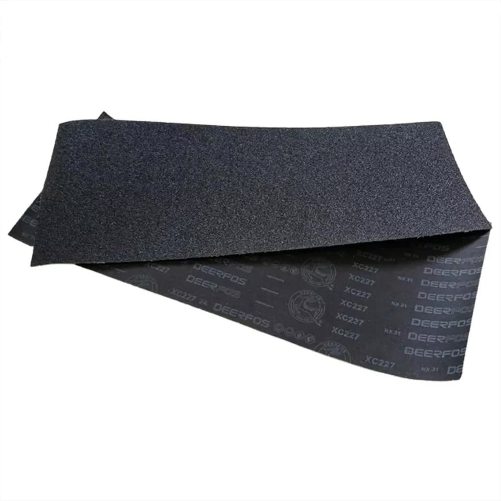 Folha de Lixa 750mm X 300mm Largura sic preta para assoalho/taco