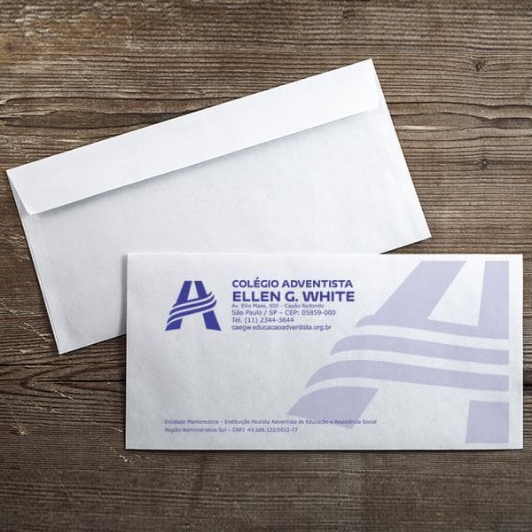 Envelope Oficio personalizado somente frente