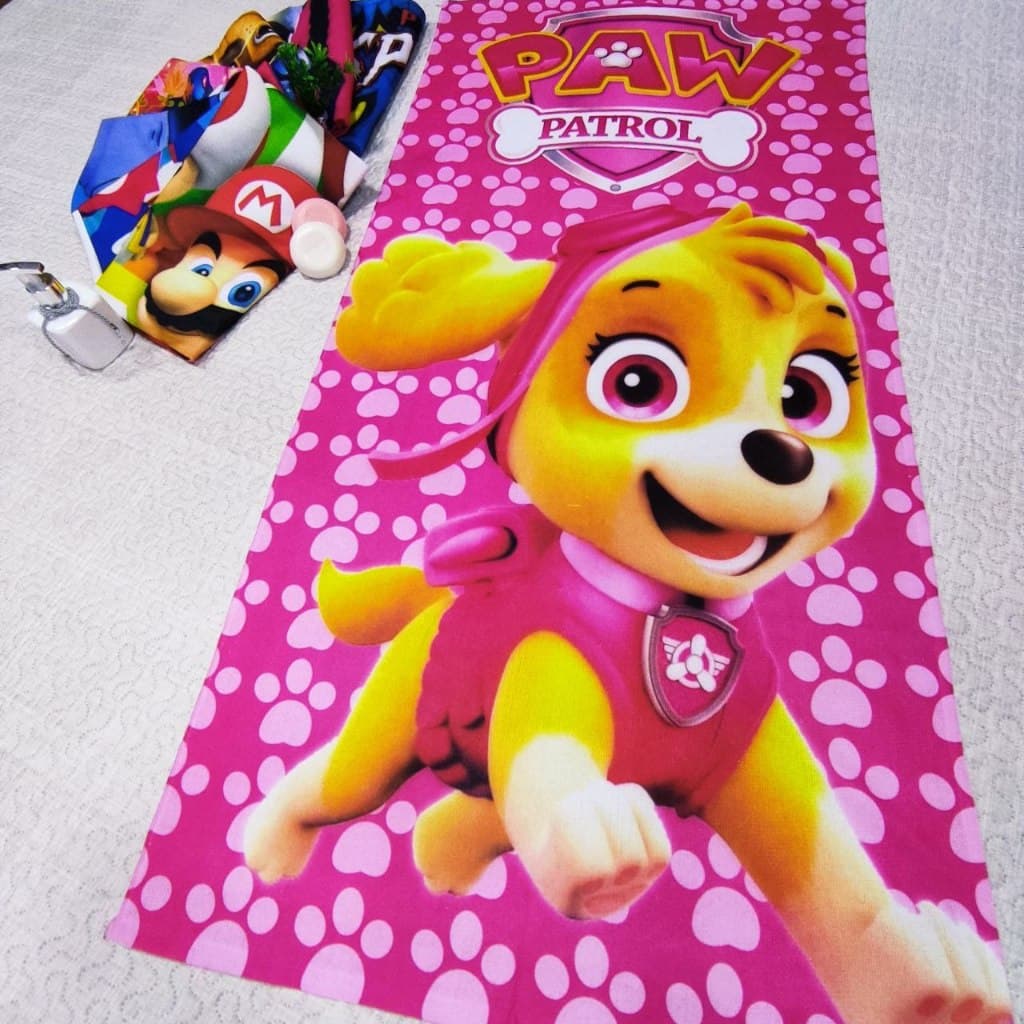 Toalha de Banho e Praia Estampadas Variadas Meninos e Meninas