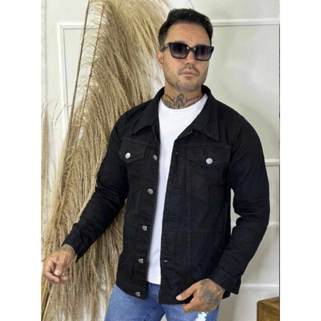 Jaqueta Masculina Em Sarja  Premium -  Edição Inverno e Pais - ENVIO EM 1 DIA ÚTIL