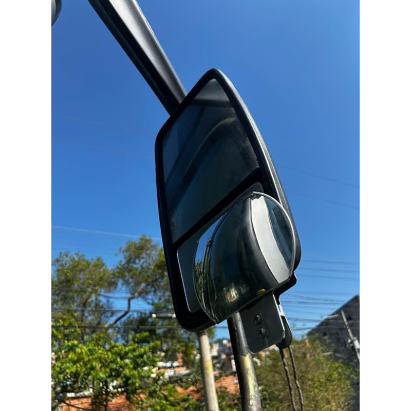 espelho retrovisor olho de gato com garra unidade ou par/ espelho biônico grande para ônibus ou caminhão