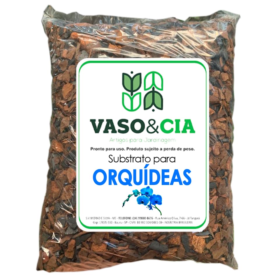 Substrato Composto Organico Mix Para Orquidea - 500g - Plantas Flores Orquidea