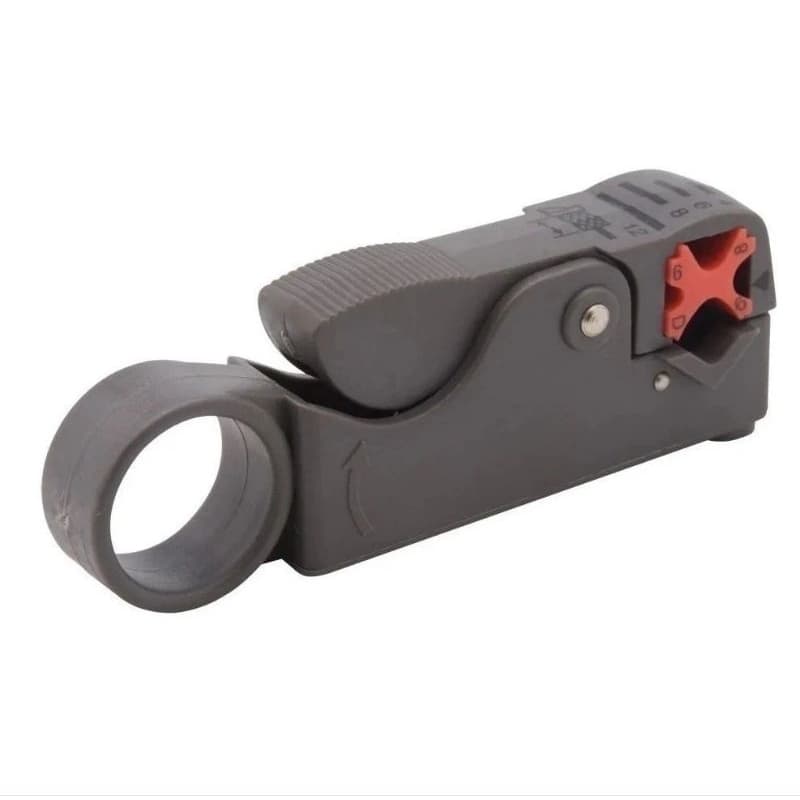 Alicate decapador para descascar cortar fios cabos Utp Rg59