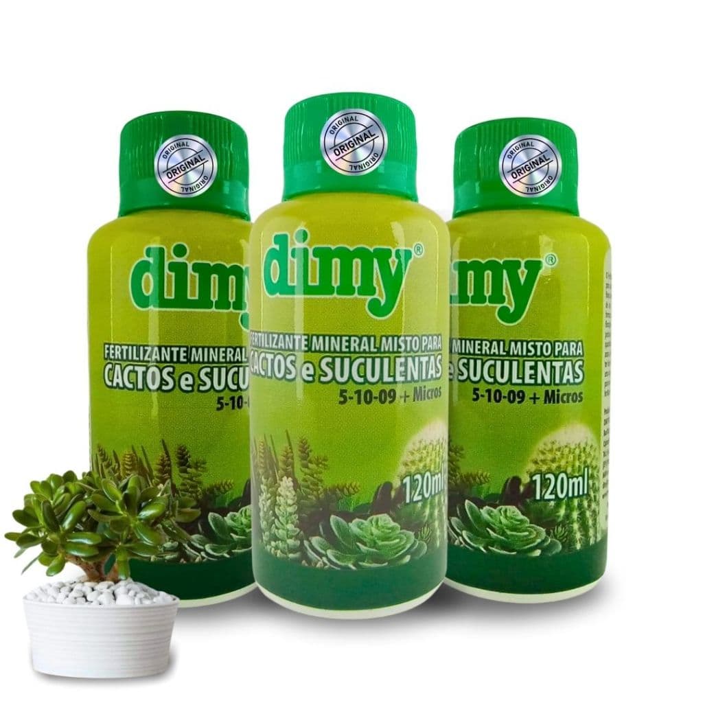 Kit 3 Adubo Concentrado P Suculentas Jade