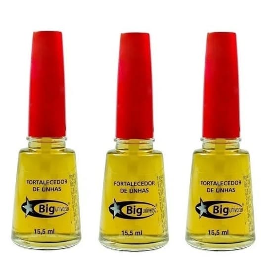 Kit 3 un Fortalecedor de Unhas Big Universo 15,5ml
