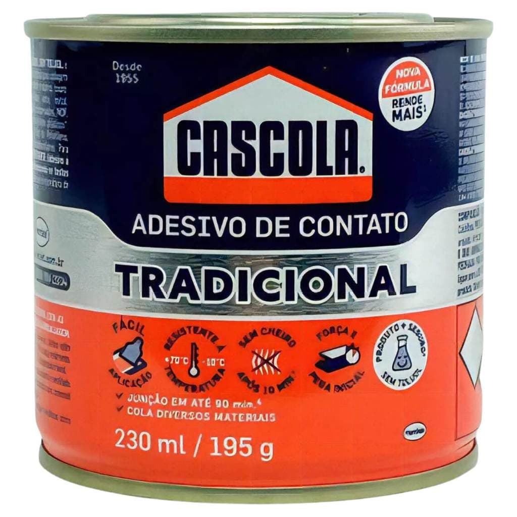 Adesivo de Contato Cascola Tradicional Sem Toluol 195 g