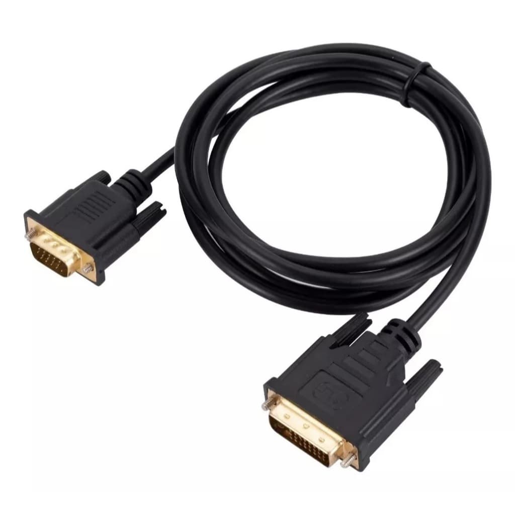 Cabo Adaptador Dvi Para Vga 1,8m - Cabo Dvi24+5 Para Vga ws