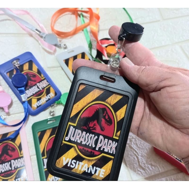 Crachá - Jurassic Park  - Cores sortidas