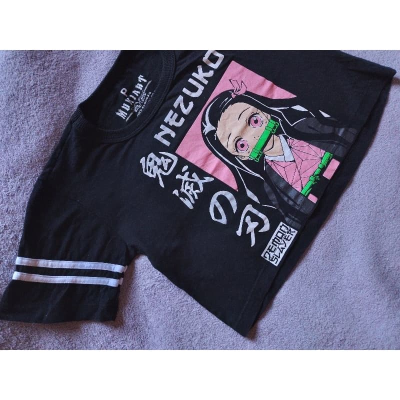 Camiseta Cropped Nezuko Kamado - Demon Slayer