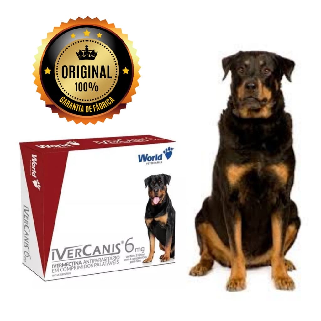 Remédio Para Pulgas e Carrapatos em Cachorros, Proteção de 6 Meses - Envio Imediato FULL