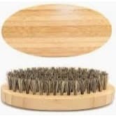 Barba escova para homens, barba pente, bigode reparação, cerdas cabelo, profissional.