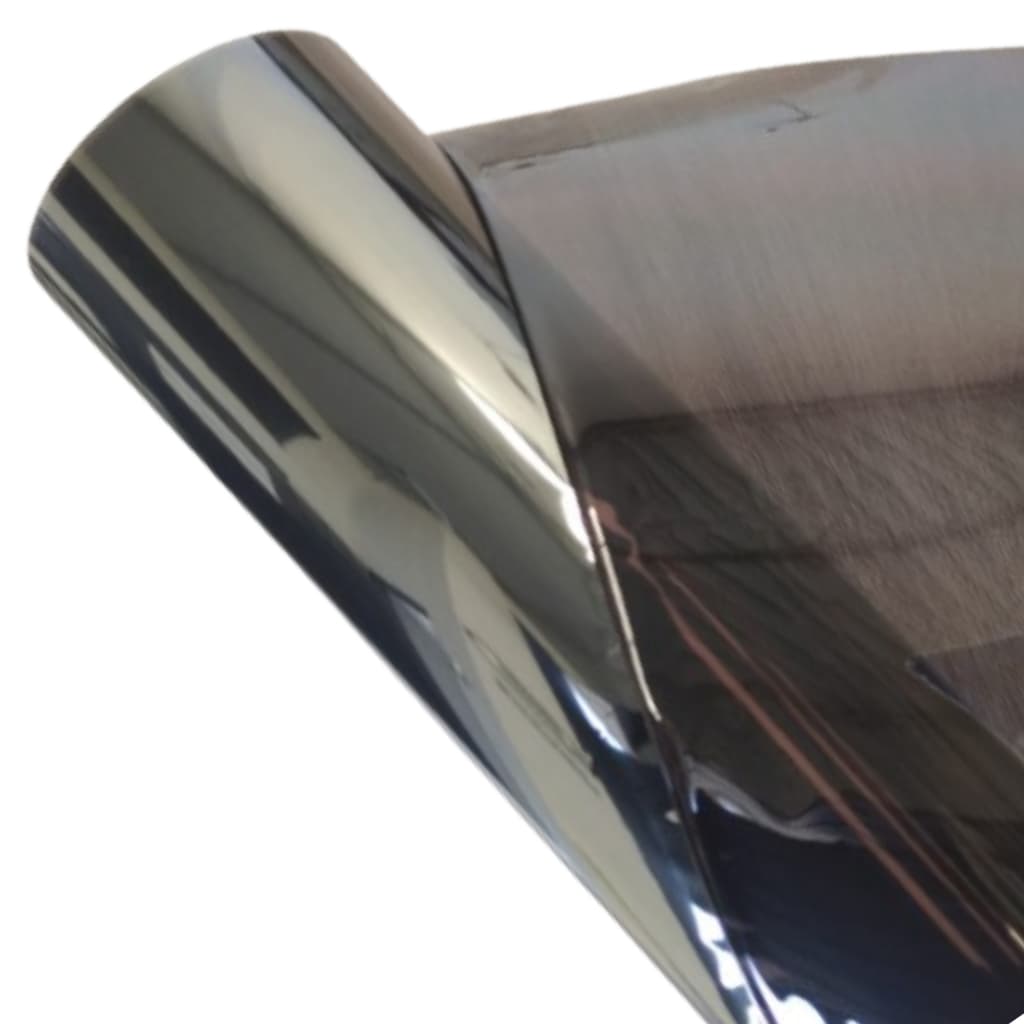 Película Insulfilm Titanium Semi Espelhado Tonalidade G5 75cm Por 5 Metros De Comprimento