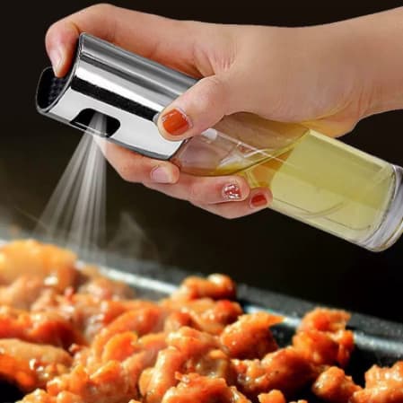 Spray Inox Pulverizador Borrifador Azeite Vinagre em Vidro