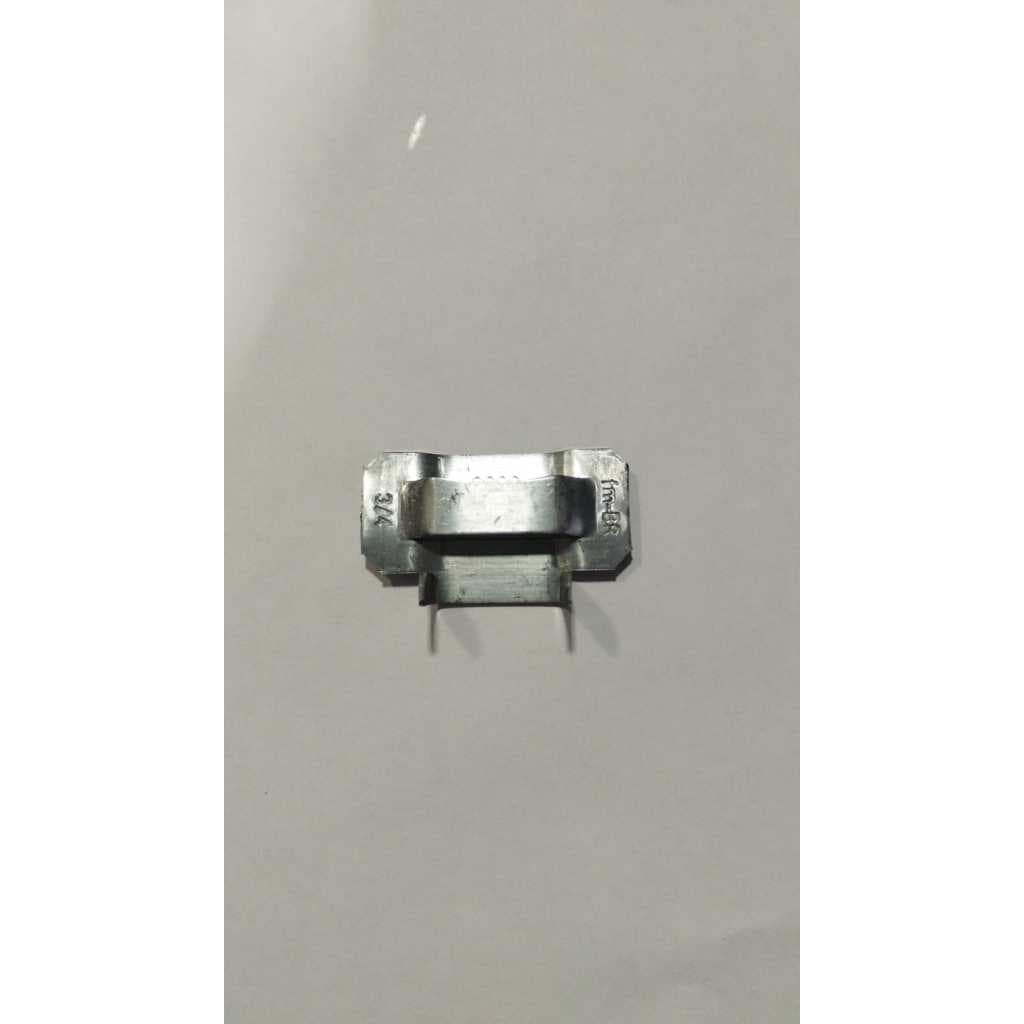 Fecho De Aço Inox 3/4 Dentado Para Fita Fusimec 19MM