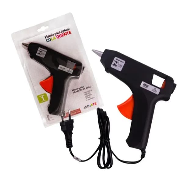 Pistola Para Cola Quente Grande Refil grosso Und Leoarte