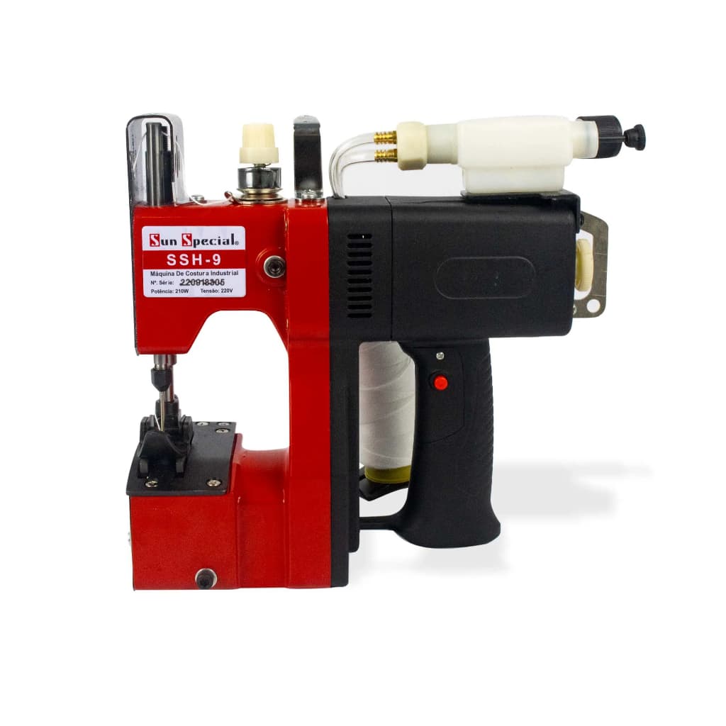 Máquina De Costura Boca De Sacaria Rafia Ssh-9 110v