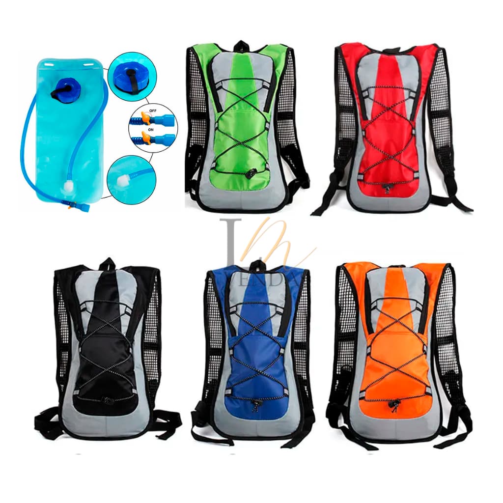 Mochila Hidratação Térmica Com Refil 2 Litros Para Bike Bicicleta Ciclismo Trekking Trilha Cavalgada