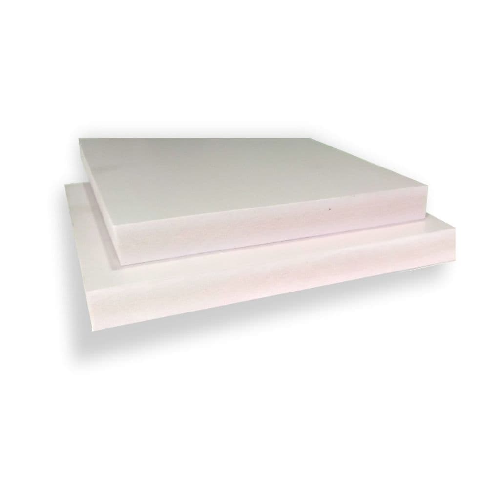Placa Chapa Pvc Expandido Branco 61cm x 61cm 10mm