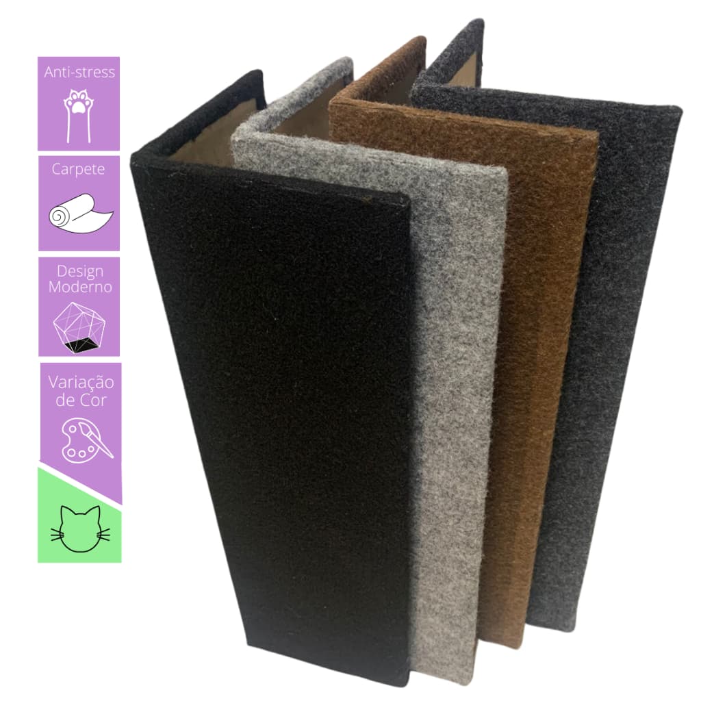 Arranhador Pet Gatos Protedor Canto de Sofá Cama Box Kit 2un