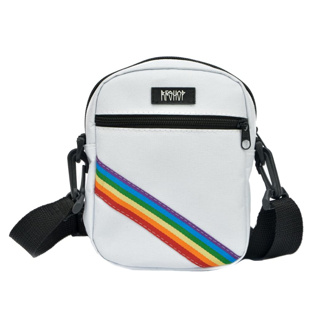Bag Transversal Grande e Pequena Bolsa Branca