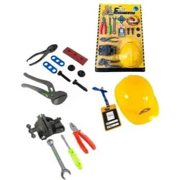 Brinquedo Infantil Kit Ferramenta Para Conserto Brinquedo Infantil Engenheiro - 99Toys - 190038