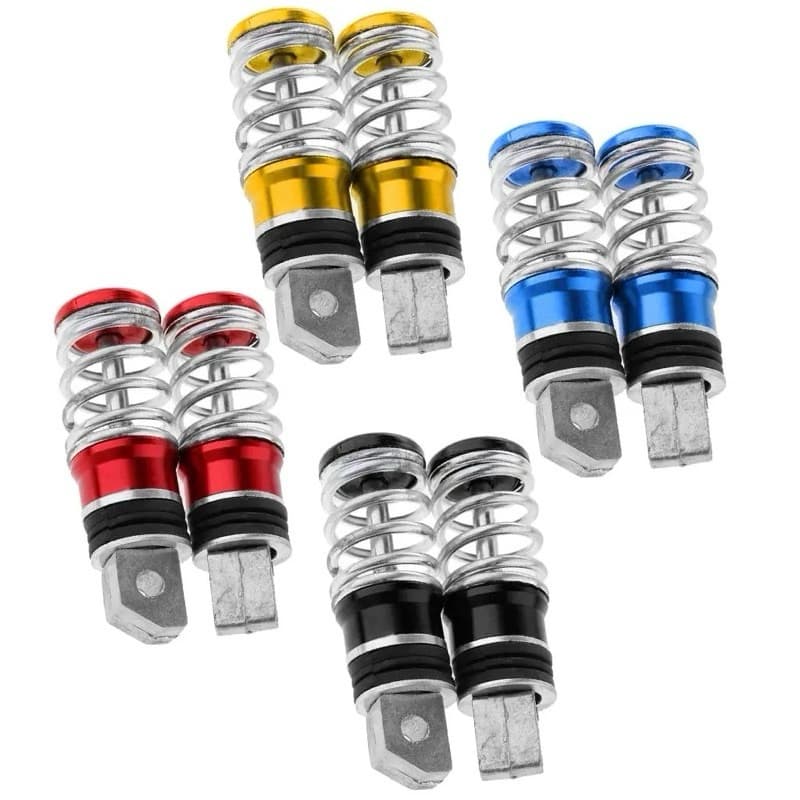 Pedaleira Esportiva Modelo Mola Universal Para Motos Envio Rápido
