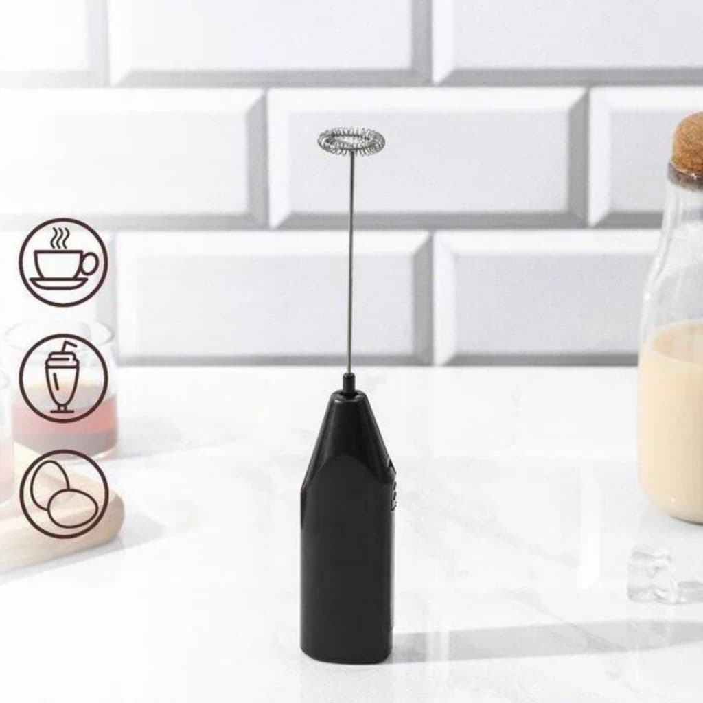 Mini Mixer Portátil Misturador de Espuma para Leite, Café e Cappuccino