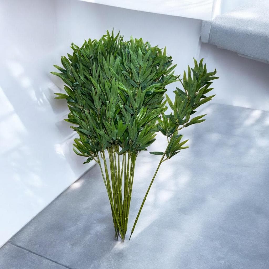 Bambu Artificial 1M - Pacote Favorável para Decoração Natural