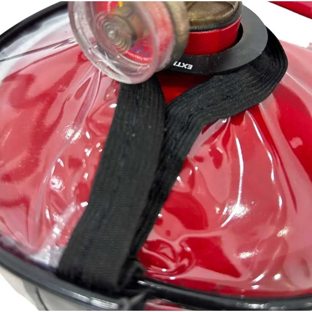 Capa Extintor Incêndio C/ Visor Boina Cristal